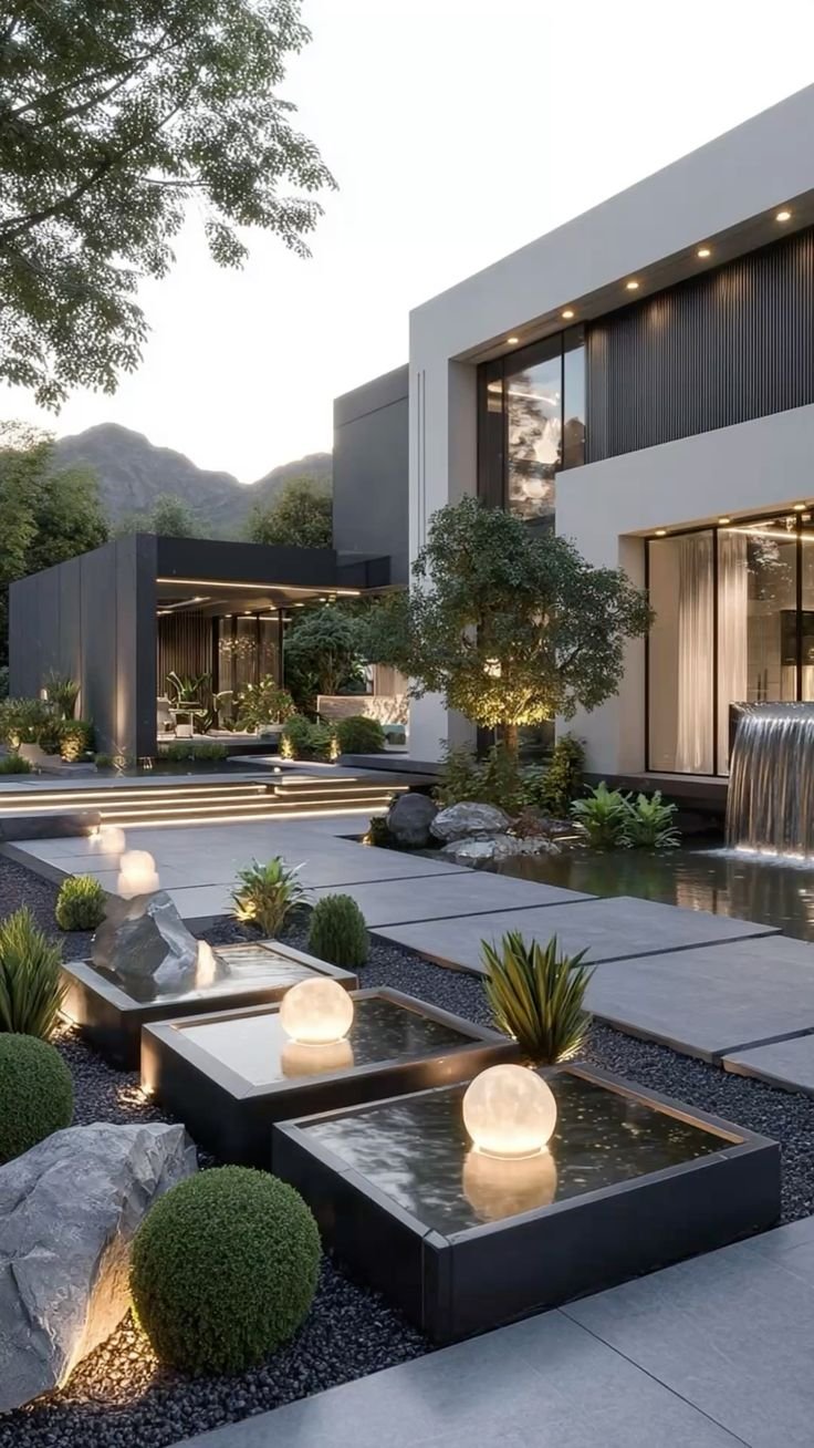 Large fiberglass planters and pots