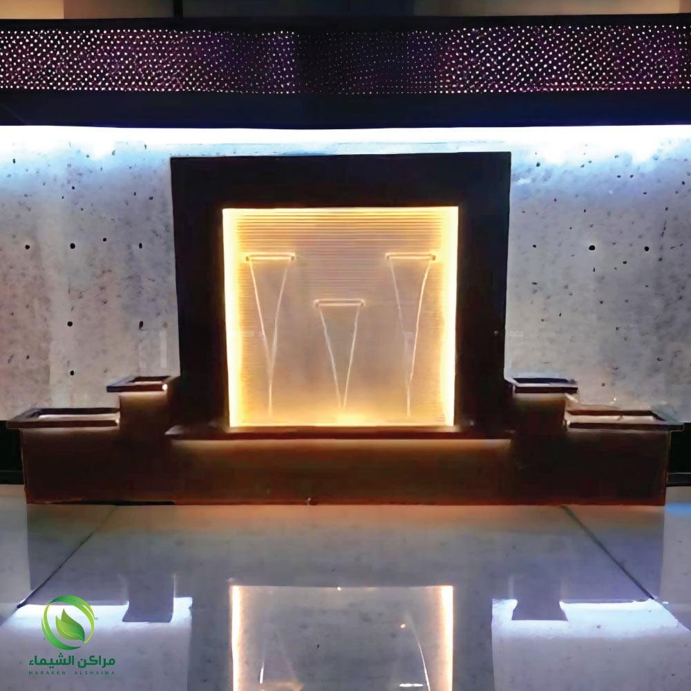 Large ready-made 3m waterfall with planters